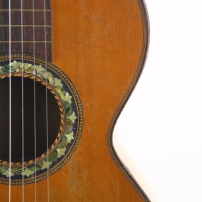 Johann Georg Stauffer inspired Luigi Legnani model ~1890 - amazing guitar from Germany + video! image 3