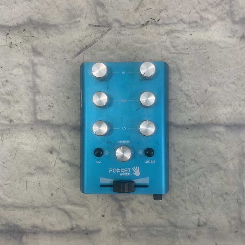 Pokket Mixer Portable Mini DJ Mixer "Plug N Play" DJ Mixer Reverb