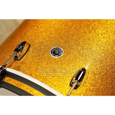 Gretsch Brooklyn 3pc Classic Drum Set Gold Sparkle image 3