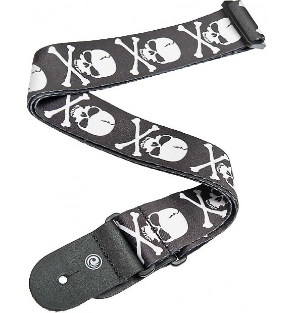 D'Addario 50H01 2" Sublimation Printed Polyester Guitar Strap image 1