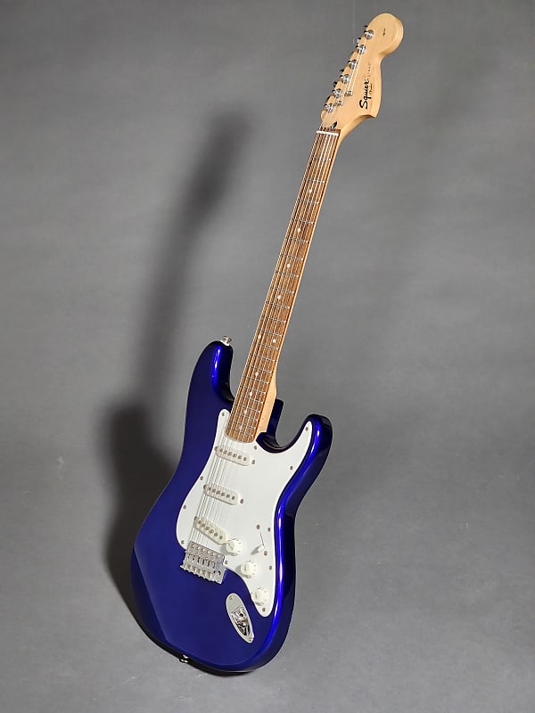 Squier Affinity Series Strat Rosewood Fretboard - 2004 - Metallic Blue image 1