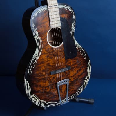 SS Maxwell Art Deco Parlor Guitar 1933-1938 image 1
