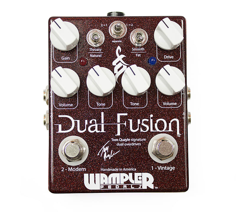 ギター Wampler Pedals Dual Fusion Wampler Dual Fusion Tom Quayle Signature Overdrive Pedal