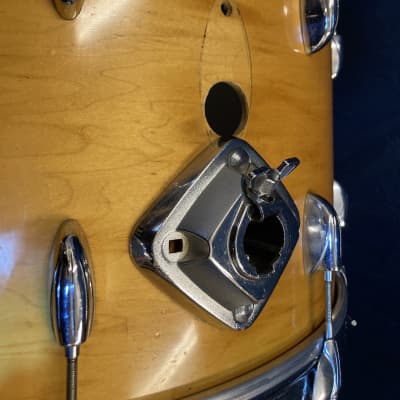 Gretsch - Vintage 24x14" USA Custom Bass Drum, Modified 1970's - Natural Maple image 9