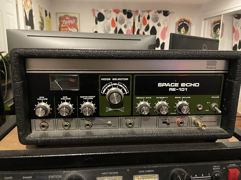 ギター Roland RE-101 Space Echo Roland RE-101 Space Tape Echo Effects Delay Reverb Music