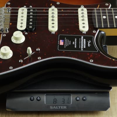 Fender American Professional II Strat HSS, Rosewood Fingerboard, 3-Color Sunburst US21088606 image 4