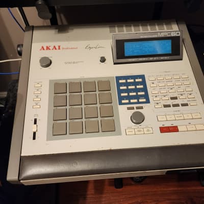 Akai MPC60 Integrated MIDI Sequencer and Drum Sampler 1988 - 1991 - Grey
