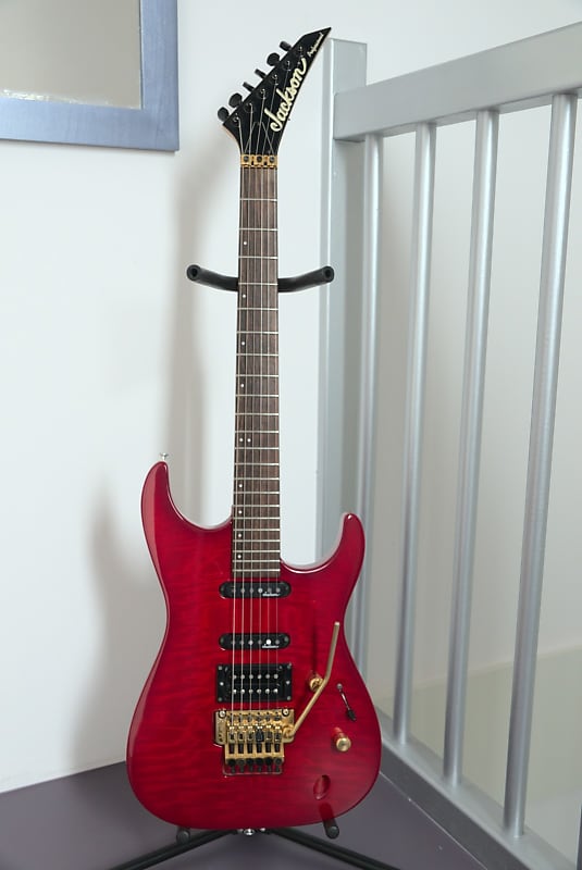 Jackson Stealth EX Professional 1992 - Transparent Red | Reverb