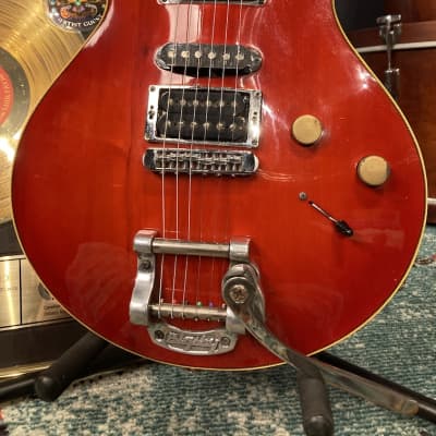 Philippe Dubreuille Brad Whitford’s Aerosmith, Double Cut Authenticated! (#132) Red image 7