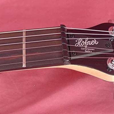 Hofner HCT-SH-BK-O CT Series Shorty Travel/Mini Electric Guitar Black image 3