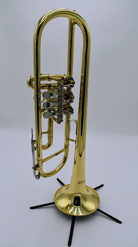 Bb Rotary Valve Trumpet | Reverb