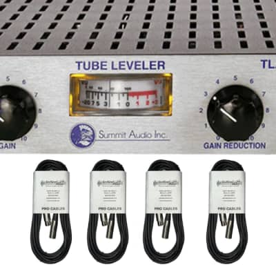 New Summit Audio TLA-50 Half Rack Tube Leveler/Compressor