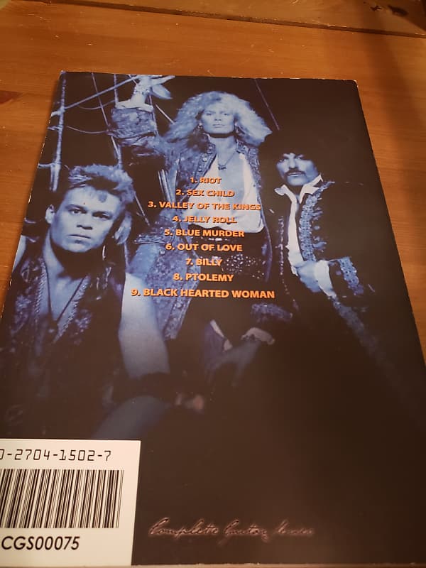 JOHN SYKES - BLUE MURDER - SELF-TITLED GUITAR TAB | Reverb