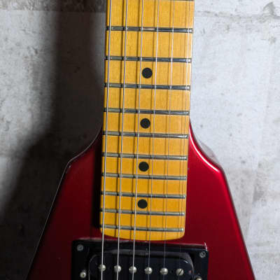 Kramer JK 6000 Flying V 80's Red ESP Floyd Rose | Reverb