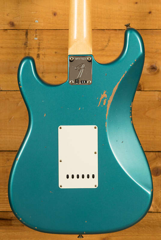 Fender Custom Shop 69 HSS Strat | Relic Ocean Turquoise | Reverb