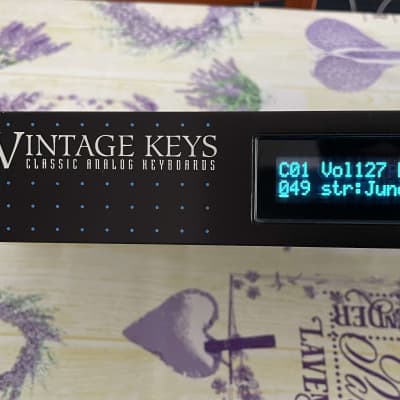 E-MU Systems Vintage Keys Rackmount 32-Voice Sampler Module 1993 - Black