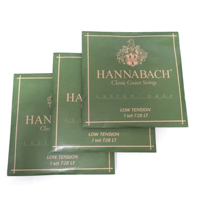Hannabach 3 x 728 LT Classic Guitar Strings Custom Made for sale