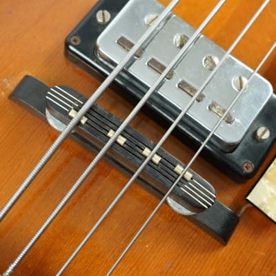 1966 Hofner Violin Bass Sunburst + OHSC image 11