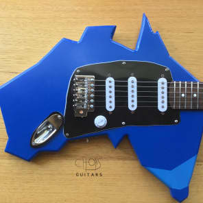 The Australia-shaped guitar  from CHONS Guitars – CHONS 016 2018 image 2