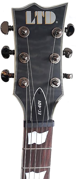 LTD EC-401QM Satin See Thru Black Eclipse Single Cutaway EMG LTD EC-401QM Satin See Thru Black Eclipse Single Cutaway EMG