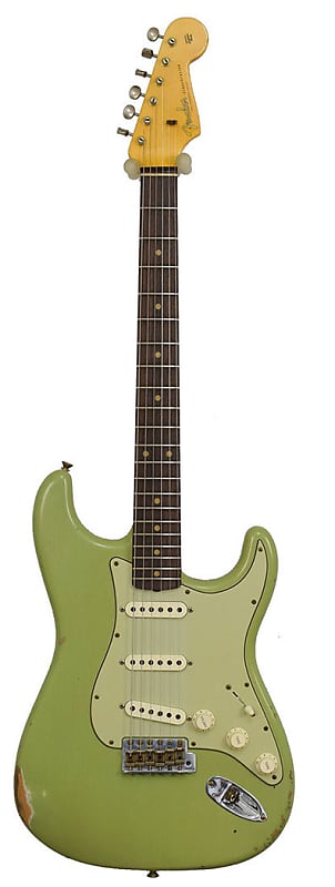 Fender Stratocaster 60 Relic FA-Sweet Pea Green image 1