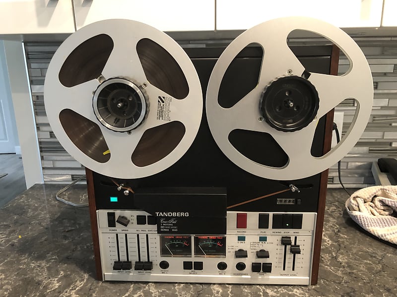 Tandberg 10X 1/4 track Reel to Reel Tape Recorder-SERVICED! 1977