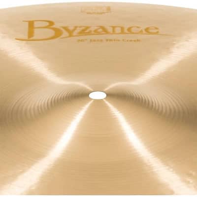 Meinl Byzance Jazz B20JTC 20" Thin Crash Cymbal image 4