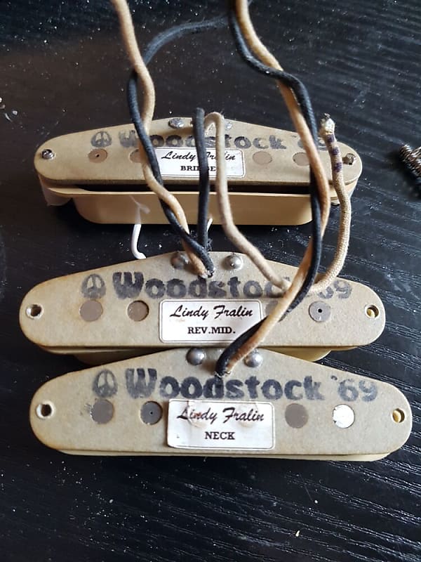レア Lindy Fralin WOODSTOCK 69 SET 初期物? Stratocaster