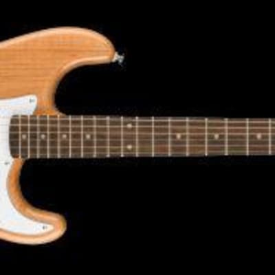 Squier by Fender Affinity HSS Stratocaster Electric Guitar Laurel Fretboard Natural image 2