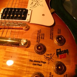 Gibson Les Paul Standard Jimmy Page Signature 1995 Sun Burst image 3