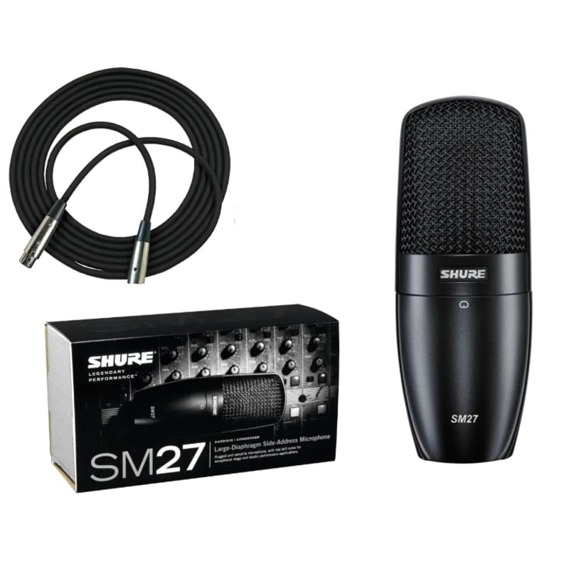 Photos - Microphone Shure SM27 Professional Large Diaphragm Condenser  new 