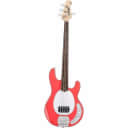 Sterling By Music Man Sub RAY4 Fiesta Red Bass Guitar