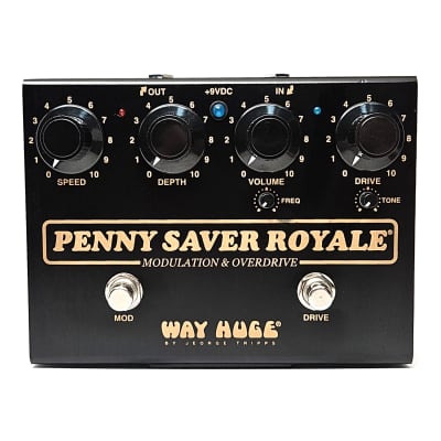 Reverb.com listing, price, conditions, and images for way-huge-penny-saver-royale-modulation-overdrive