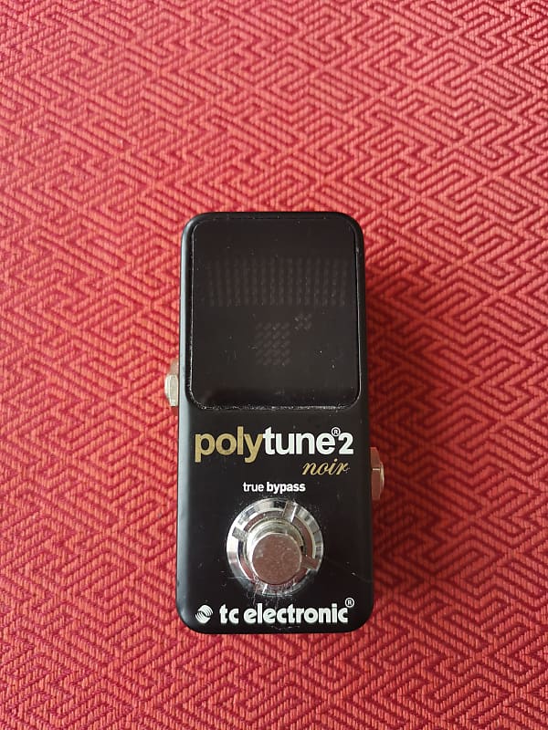 TC Electronic PolyTune 2 Noir Tuning Pedal 2010s - Black image 1