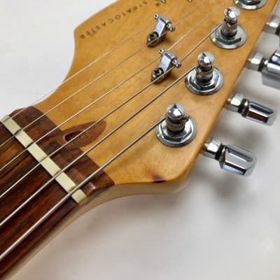 Fender Stratocaster American Standard LH Gaucher Lefty 50th Anniversary 1996 Sunburst image 13