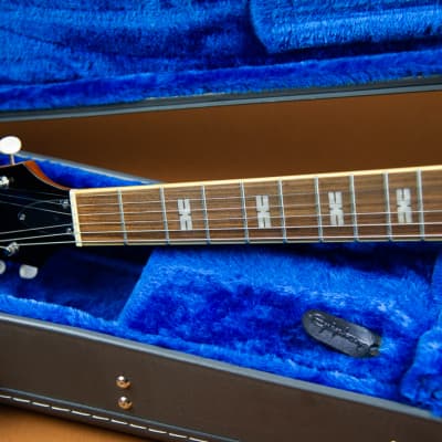 2018 Epiphone John Lee Hooker 100th Anniversary Zephyr Natural Semi-Hollow Blues Guitar R1JLH image 4