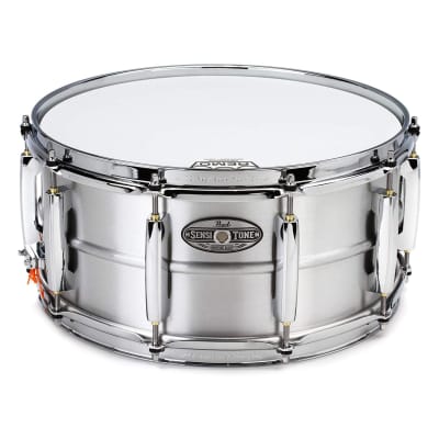 Pearl STE1465S Sensitone ELITE Stainless Steel 14x6.5” Snare Drum –  DrumPickers