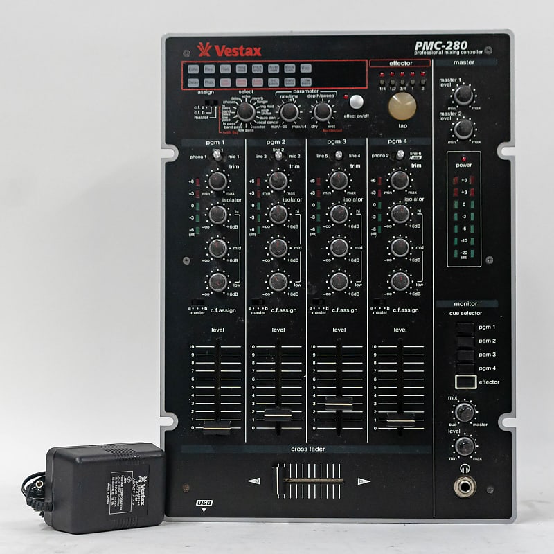 CDJDJコンソール　Vestax PMC280,Audio CDI500 set