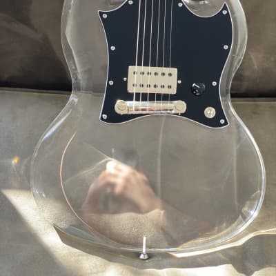 SMG Scale Model Guitars Lucite SG Acrylic Lucite image 13