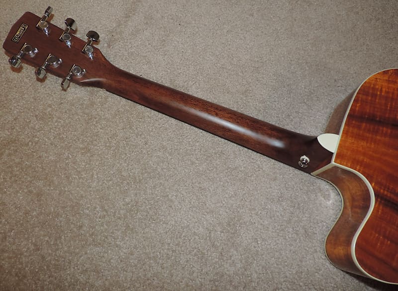 Cort L100-OCK-NAT Natural Ovangkol/Koa Fishman Acoustic