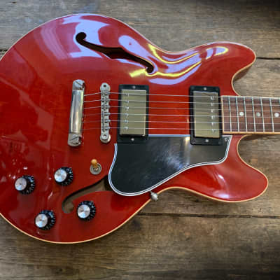 2011 Gibson Custom Shop ES 3399 Antique Red finish image 19