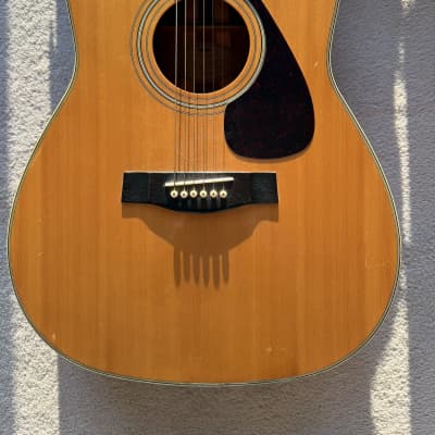 Vintage Yamaha FG-280 jumbo acoustic guitar 1976 Spruce top JAPAN