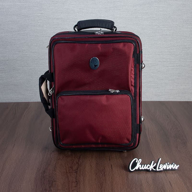 Marcus Bonna A/Bb Double Case Wine Red Reverb