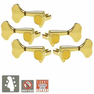 GOTOH GB350-5 L3+R2 Gold 5弦　Warwick GOTOH GB350 RES-O-LITE Super Lightweight 5-String Bass