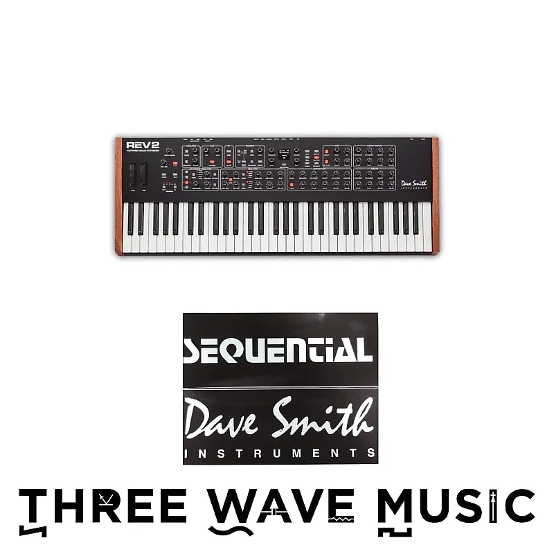 Sequential Prophet Rev2 61-Key 16-Voice Polyphonic Synthesizer