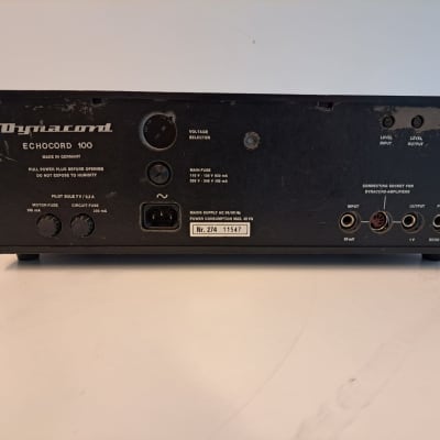 Serviced Dynacord Echocord 100 1970's image 4