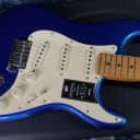 MINTY! 2022 Fender American Ultra Stratocaster Cobra Blue - Maple Board - Authorized Dealer - SAVE!!