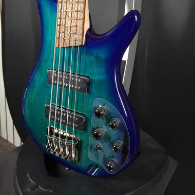 Ibanez SR375E-SPB Sapphire Blue 5-String Bass Guitar #407 image 4