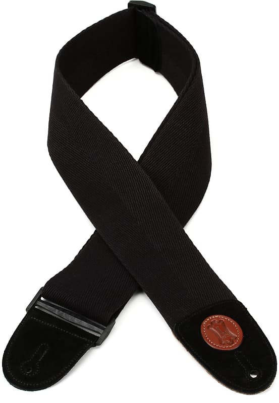 Levy's MSSC4 Cotton Bass Strap - Black image 1