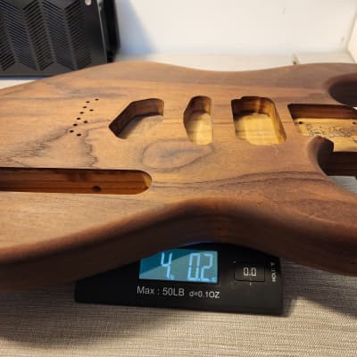Warmoth Swamp Ash Strat Body with Tele top rout image 12